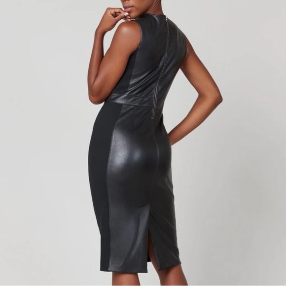 green emerald velvet dress Amazon.com: SPANX Women's Black Leather Like Sleeveless Mixed Media Sheath  Dress (as1, Alpha, s, Regular, Regular, S) : Clothing, Shoes & Jewelry main image 0